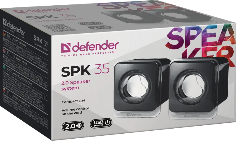 Defender - Акустична система 2.0 SPK 35