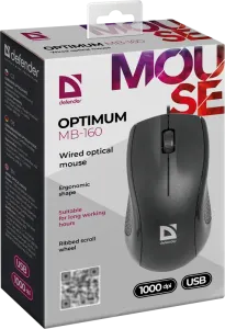 Defender - Дротова оптична миша Optimum MB-160