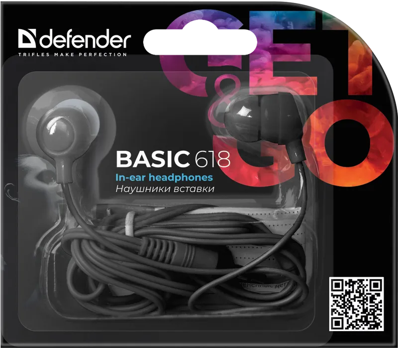 Defender - Навушники-вкладиші Basic 618