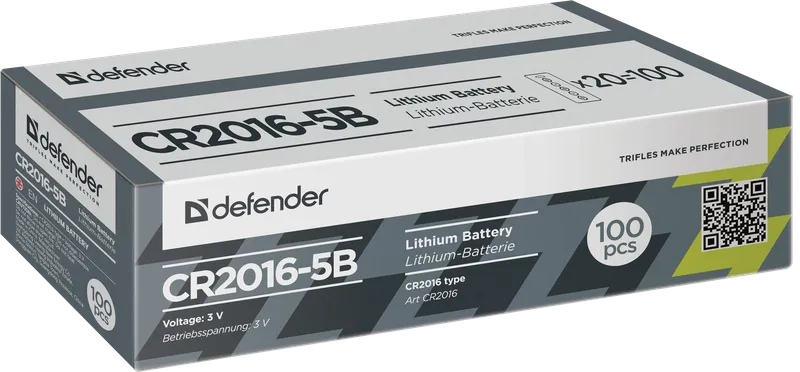 Defender - Батарея літієва CR2016-5B