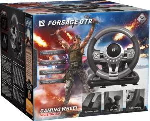 Defender - Ігрове кермо FORSAGE GTR