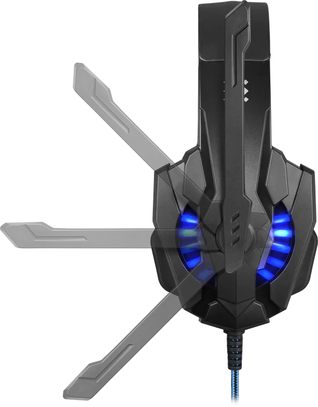 Defender - Ігрова гарнітура Warhead G-390 LED