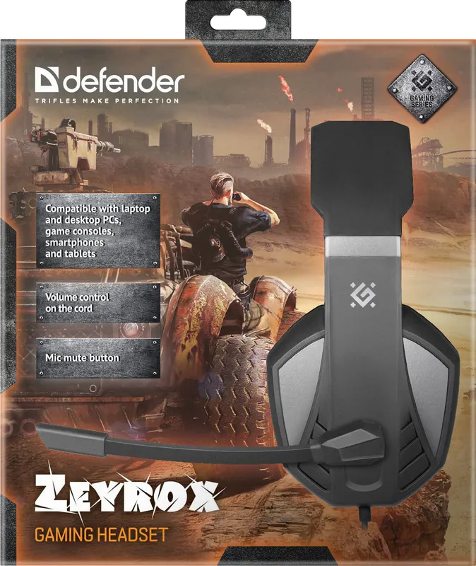 Defender - Ігрова гарнітура Zeyrox