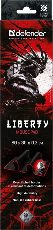 Defender - Ігровий килимок для миші Liberty