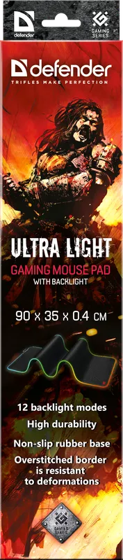 Defender - Ігровий килимок для миші Ultra Light