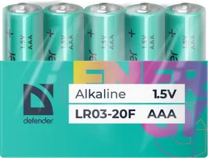 Defender - Батарейка алкалінова LR03-20F